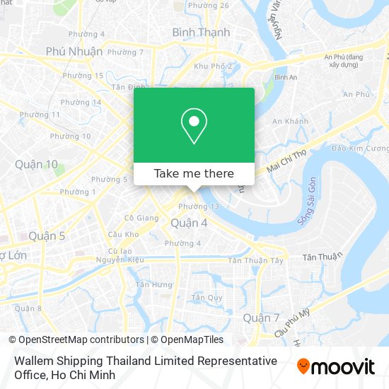 Wallem Shipping Thailand Limited Representative Office map