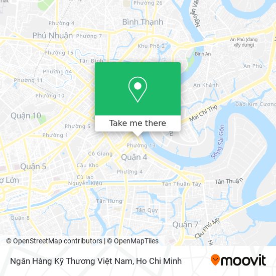 Ngân Hàng Kỹ Thương Việt Nam map