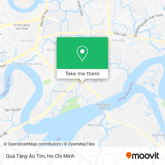 Quà Tặng Áo Tím map