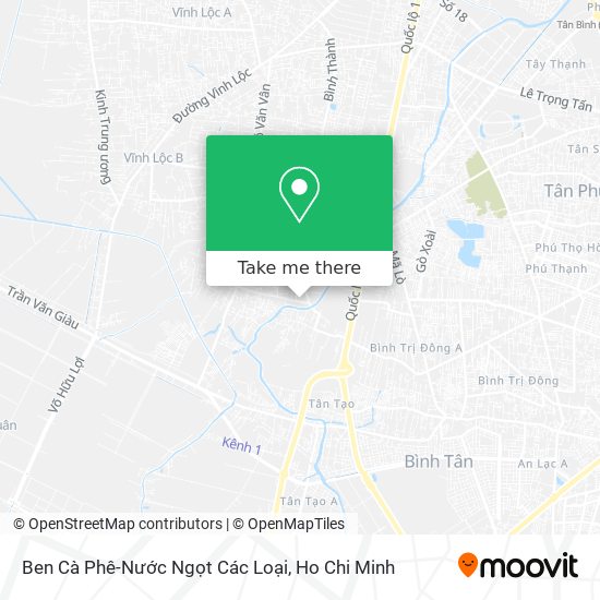 Ben Cà Phê-Nước Ngọt Các Loại map