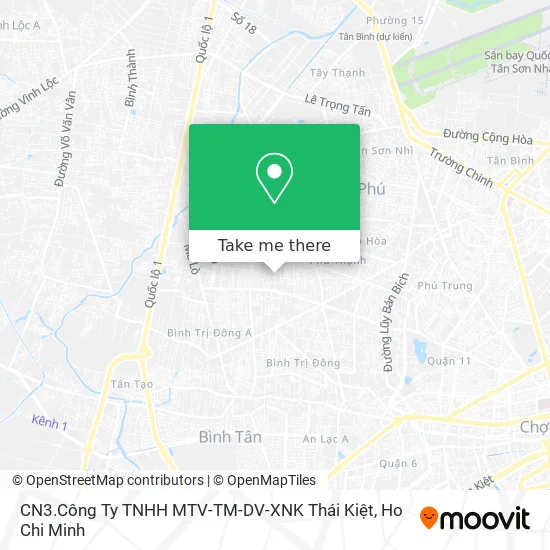 CN3.Công Ty TNHH MTV-TM-DV-XNK Thái Kiệt map