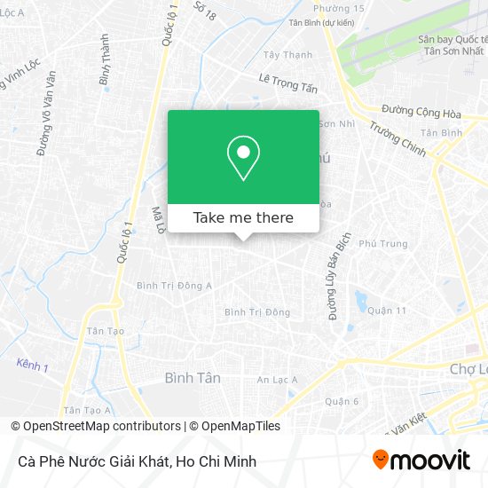 Cà Phê Nước Giải Khát map