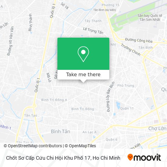 Chốt Sơ Cấp Cứu Chi Hội Khu Phố 17 map