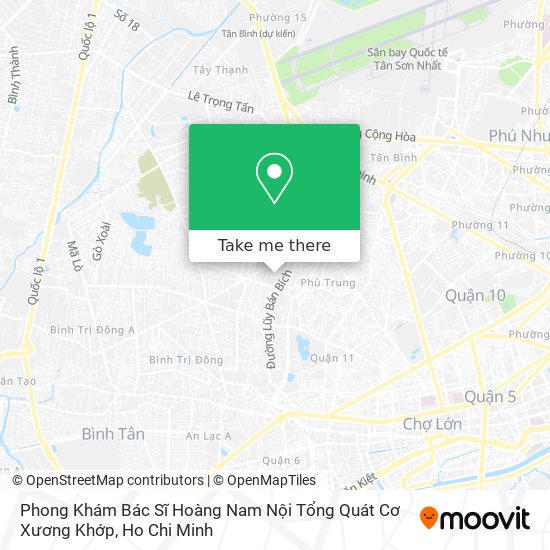 Phong Khám Bác Sĩ Hoàng Nam Nội Tổng Quát Cơ Xương Khớp map