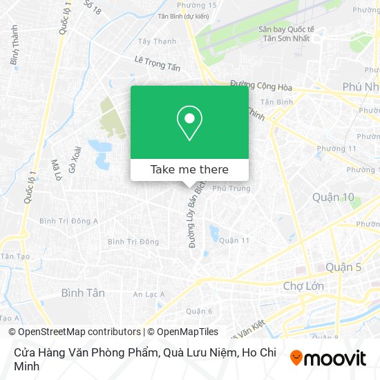 Cửa Hàng Văn Phòng Phẩm, Quà Lưu Niệm map