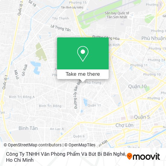 Công Ty TNHH Văn Phòng Phẩm Và Bút Bi Bến Nghé map