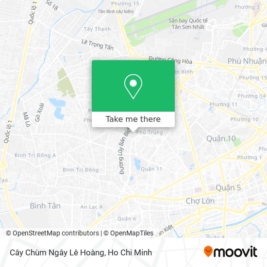Cây Chùm Ngây Lê Hoàng map