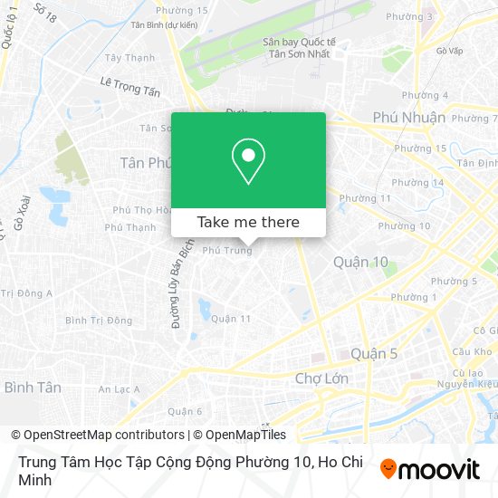 Trung Tâm Học Tập Cộng Động Phường 10 map