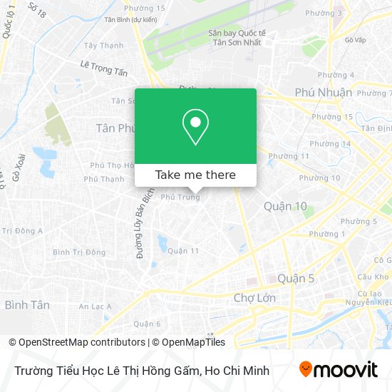 Trường Tiểu Học Lê Thị Hồng Gấm map