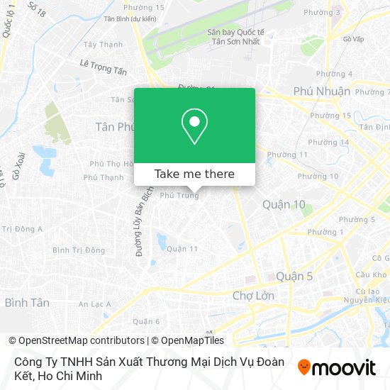 Công Ty TNHH Sản Xuất Thương Mại Dịch Vụ Đoàn Kết map