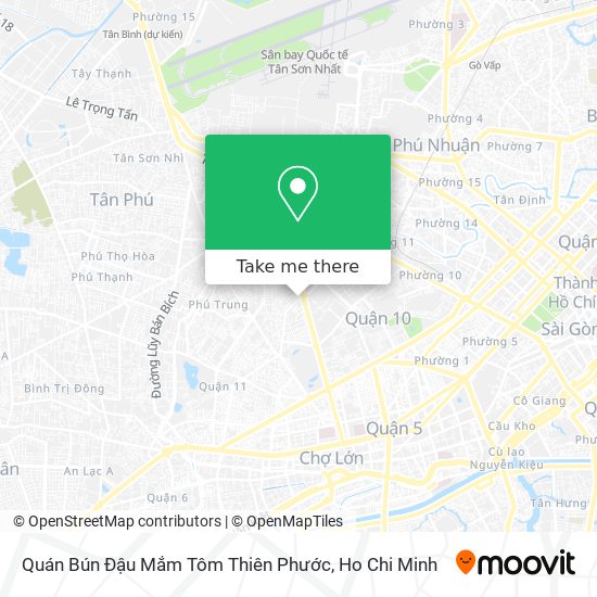 Quán Bún Đậu Mắm Tôm Thiên Phước map