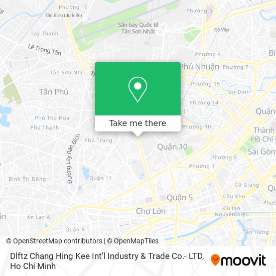 Dlftz Chang Hing Kee Int'l Industry & Trade Co.- LTD map