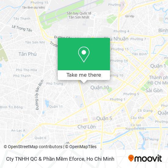 Cty TNHH QC & Phần Mềm Eforce map