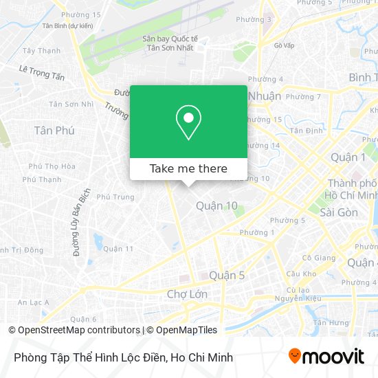 Phòng Tập Thể Hình Lộc Điền map