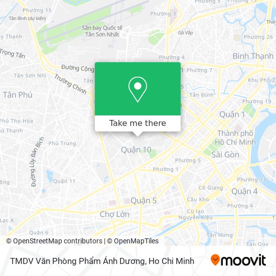 TMDV Văn Phòng Phẩm Ánh Dương map