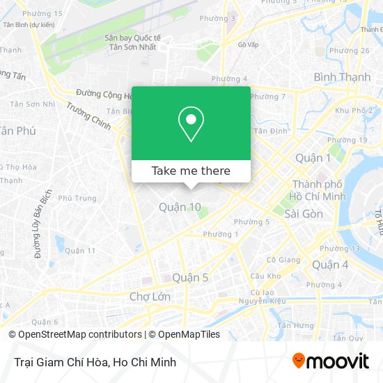 Trại Giam Chí Hòa map