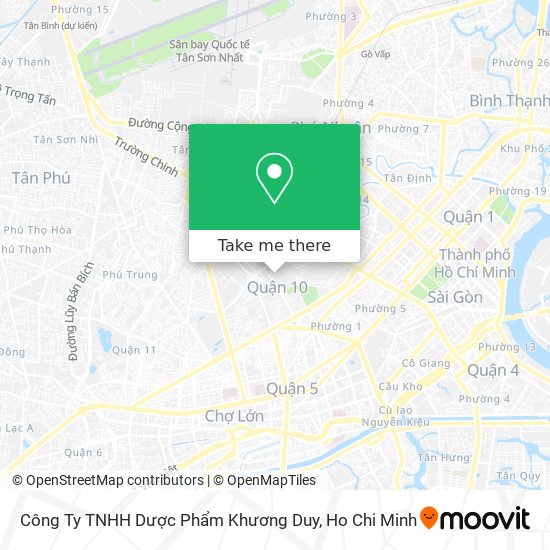 Công Ty TNHH Dược Phẩm Khương Duy map