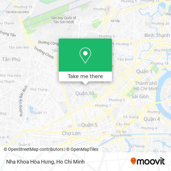 Nha Khoa Hòa Hưng map