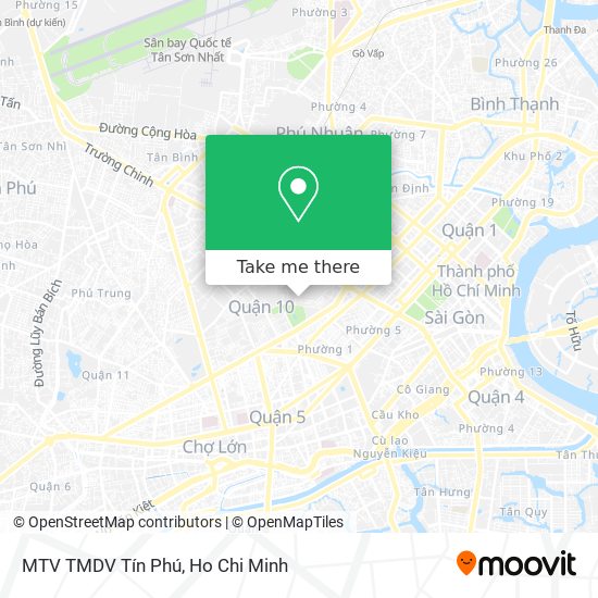 MTV TMDV Tín Phú map