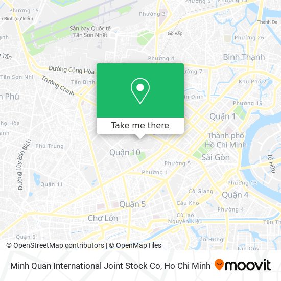Minh Quan International Joint Stock Co map