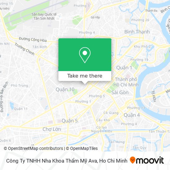 Công Ty TNHH Nha Khoa Thẩm Mỹ Ava map