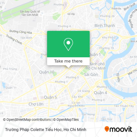 Trường Pháp Colette Tiểu Học map
