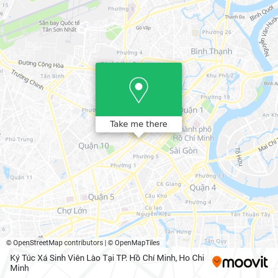 Ký Túc Xá Sinh Viên Lào Tại TP. Hồ Chí Minh map
