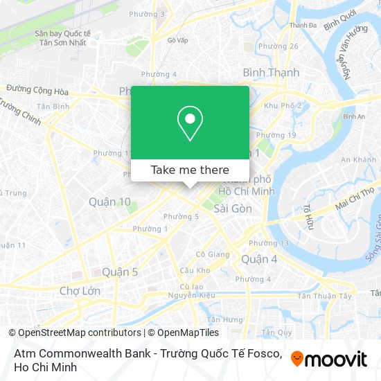Atm Commonwealth Bank - Trường Quốc Tế Fosco map