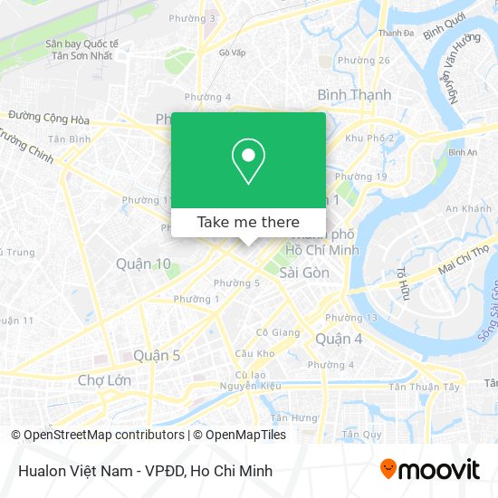 Hualon Việt Nam - VPĐD map