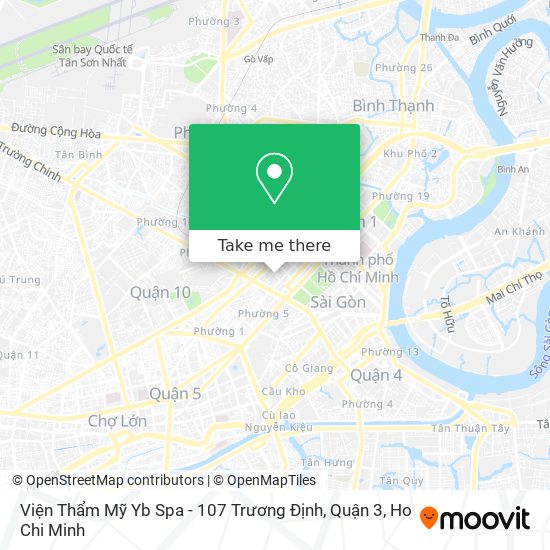 Viện Thẩm Mỹ Yb Spa - 107 Trương Định, Quận 3 map
