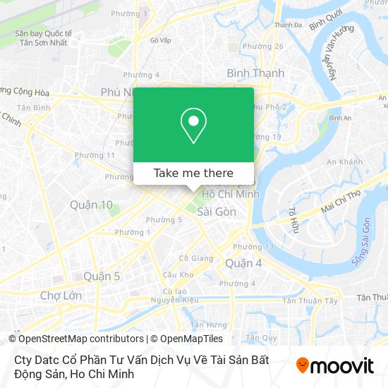 Cty Datc Cổ Phần Tư Vấn Dịch Vụ Về Tài Sản Bất Động Sản map