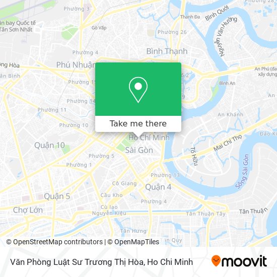 Văn Phòng Luật Sư Trương Thị Hòa map