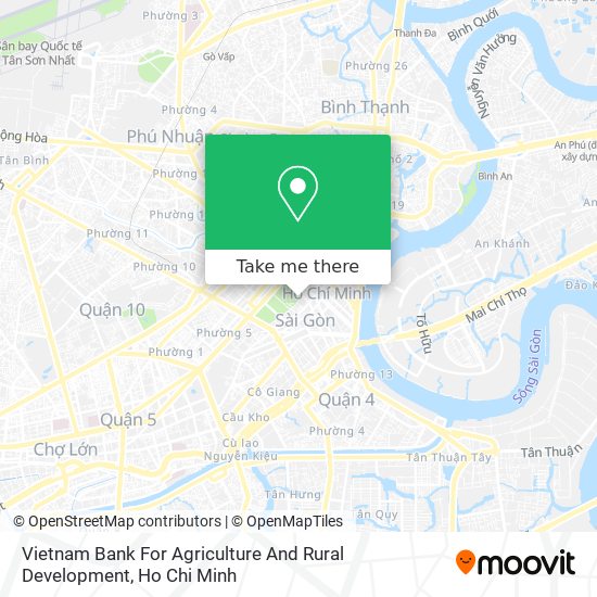 Vietnam Bank For Agriculture And Rural Development map