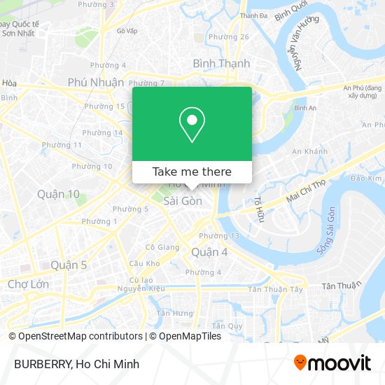 BURBERRY map