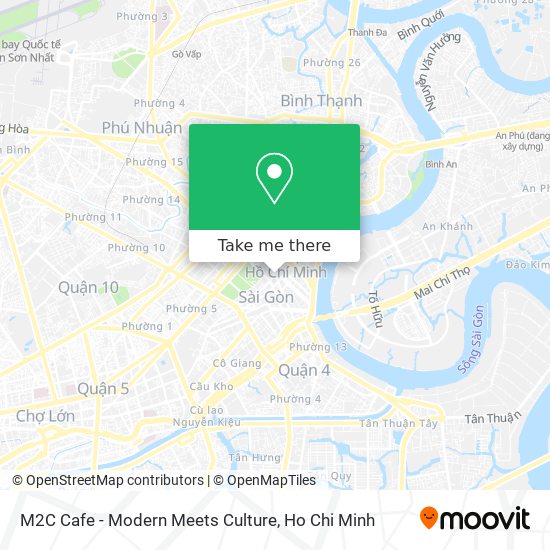 M2C Cafe - Modern Meets Culture map