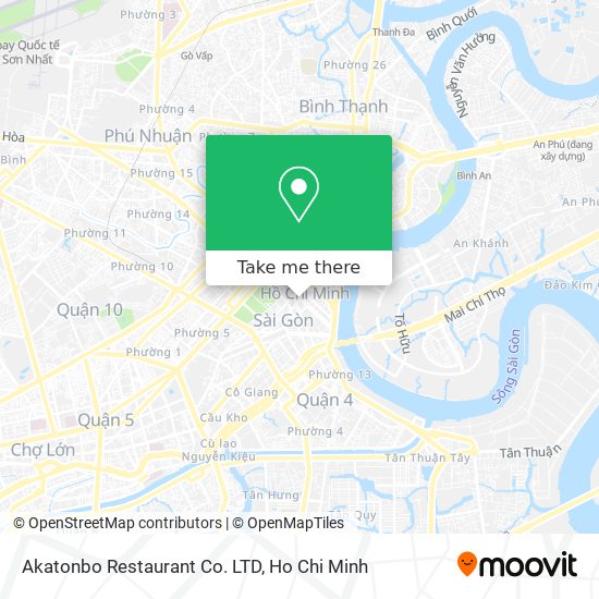 Akatonbo Restaurant Co. LTD map
