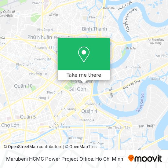 Marubeni HCMC Power Project Office map