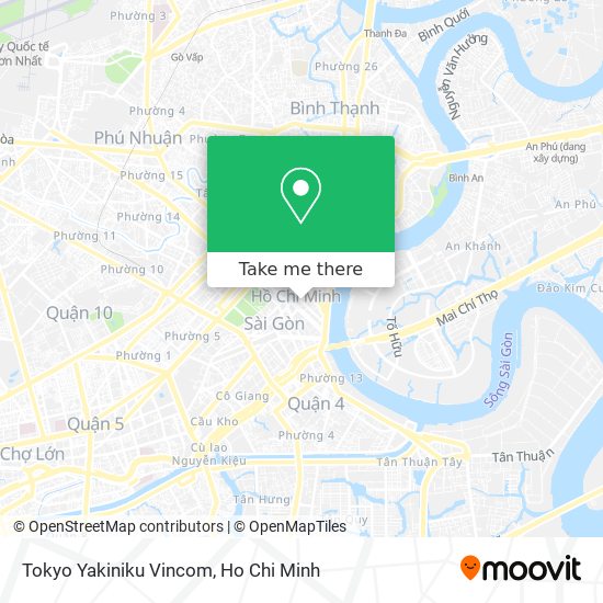 Tokyo Yakiniku Vincom map