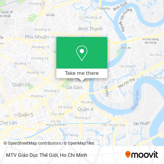 MTV Giáo Dục Thế Giới map