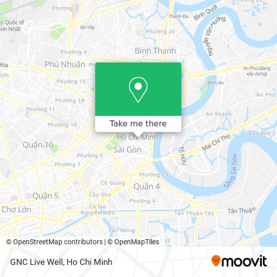 GNC Live Well map