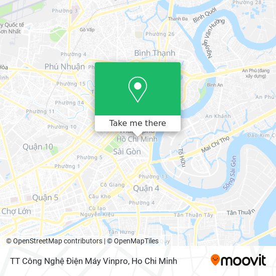 TT Công Nghệ Điện Máy Vinpro map