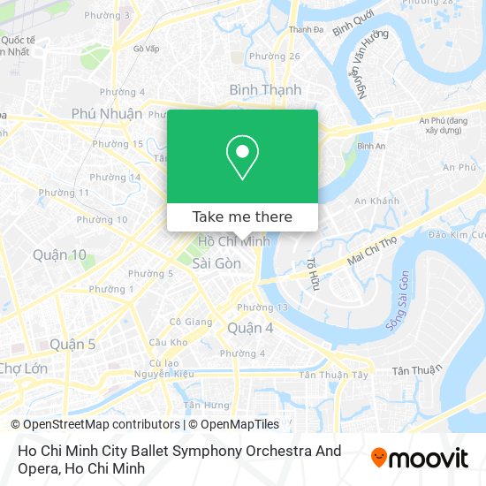 Ho Chi Minh City Ballet Symphony Orchestra And Opera map