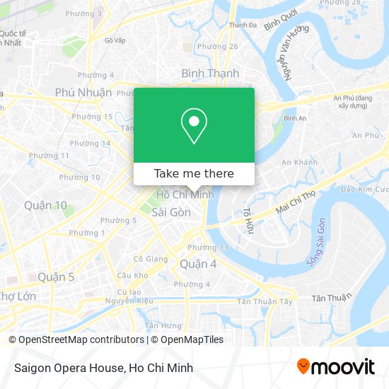 Saigon Opera House map
