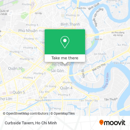 Curbside Tavern map