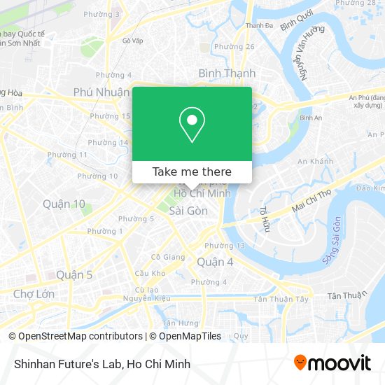 Shinhan Future's Lab map