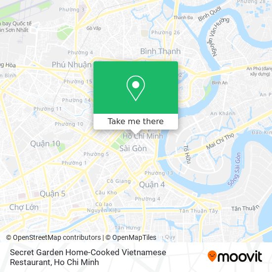 Secret Garden Home-Cooked Vietnamese Restaurant map