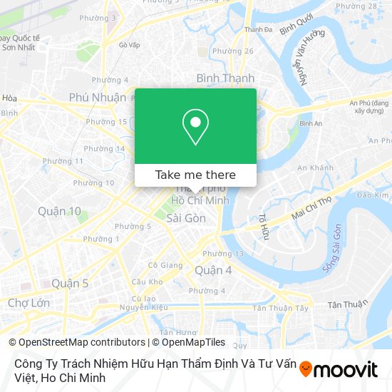 Công Ty Trách Nhiệm Hữu Hạn Thẩm Định Và Tư Vấn Việt map