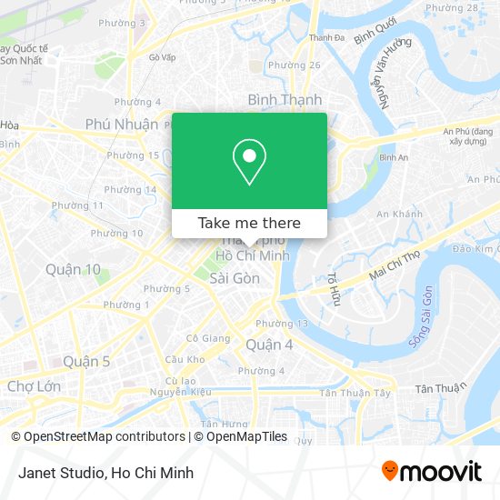 Janet Studio map