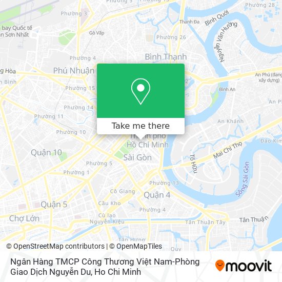 Ngân Hàng TMCP Công Thương Việt Nam-Phòng Giao Dịch Nguyễn Du map