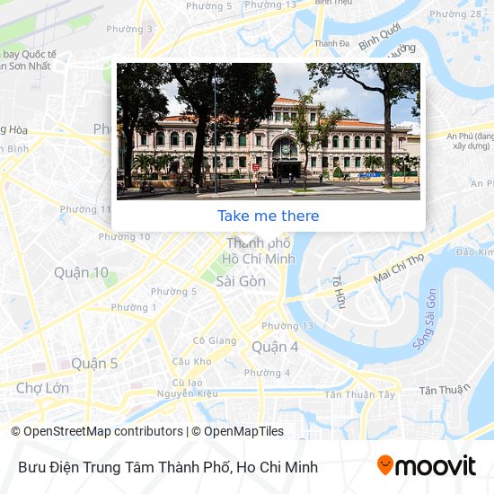 Bưu Điện Trung Tâm Thành Phố map